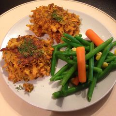 A picture of Sweet Potato Patties.