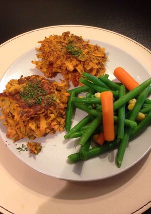 A picture of Sweet Potato Patties.