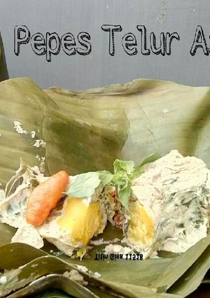 Foto resep Pepes Telur Asin