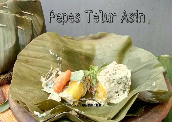 Pepes Telur Asin