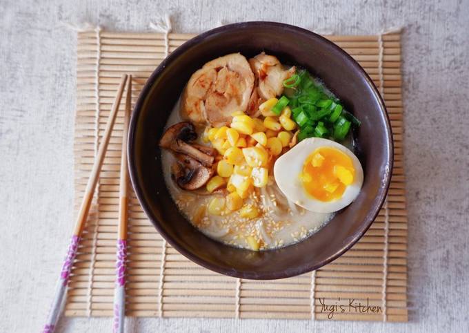 Resep Creamy Tori Miso Ramen oleh Yugi Cookpad Resep Creamy Tori Miso Ramen oleh Yugi Cookpad