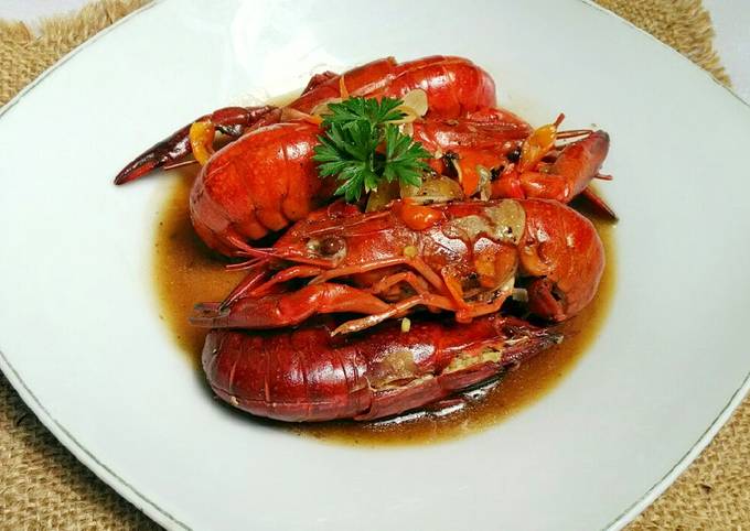 Lobster Saus Tiram Lada Hitam