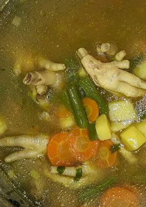 Foto resep Sop ceker ayam