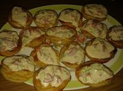 Una foto de relleno de volovanes