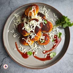 A picture of Corn Cheese Balls.