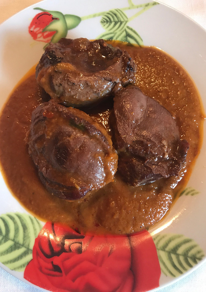 Una foto de Carrilleras en salsa