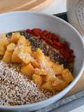Porridge: Mango-Zimt