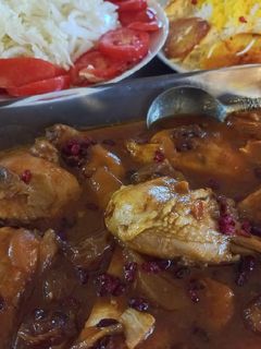 عکسی از دستور خورشت زرشک