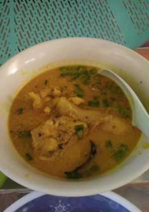 Foto resep Opor ayam daun bawang