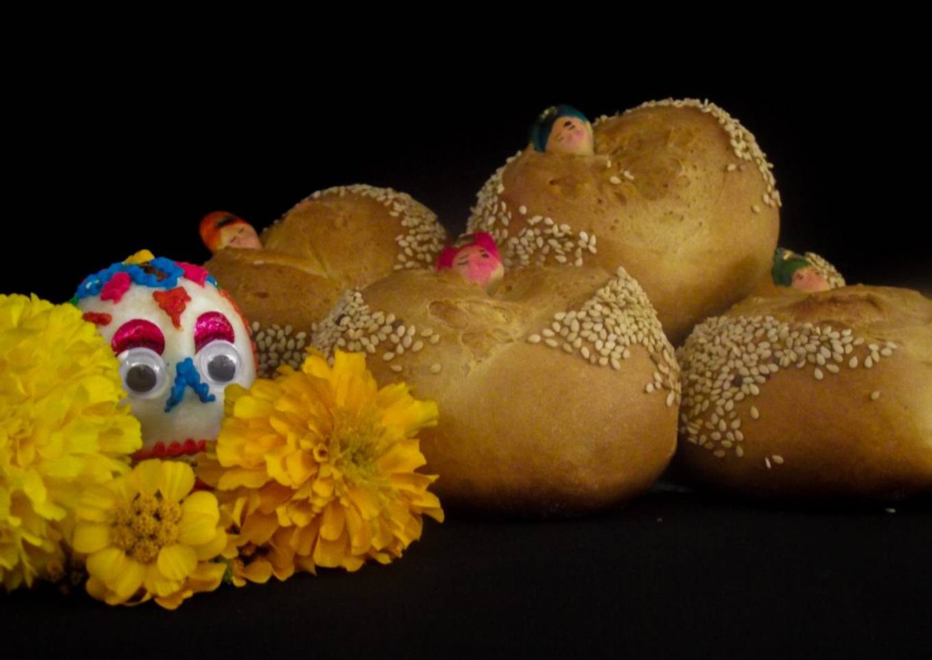 Pan de muerto tradicional