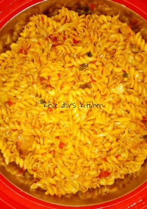Fried macaroni ainihin hoton girkin