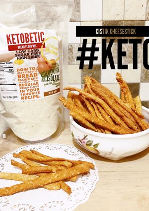 Foto resep Cistik cheese stick Cheesestick keto #Allaire Bread Flour