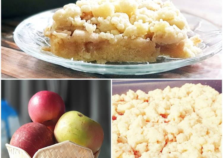 Apple Streusel - Kue Apel Crumble Khas Jerman