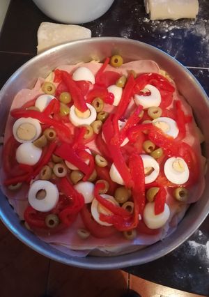 Una foto de Torta napolitana