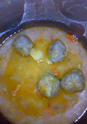 Una foto de Albóndigas a mi estilo