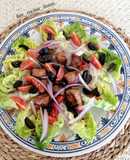 Ensalada de atún marinado