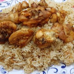 A picture of Chicken mandi Ramadan special.