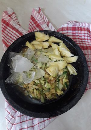 Foto resep Rujak mangga cincang