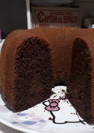 Una foto de Budín capucchino... Chocolate + café + vainilla