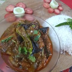A picture of Baigan ka burta.