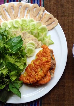 Hình của món BÁNH KHOÁI xứ Huế.