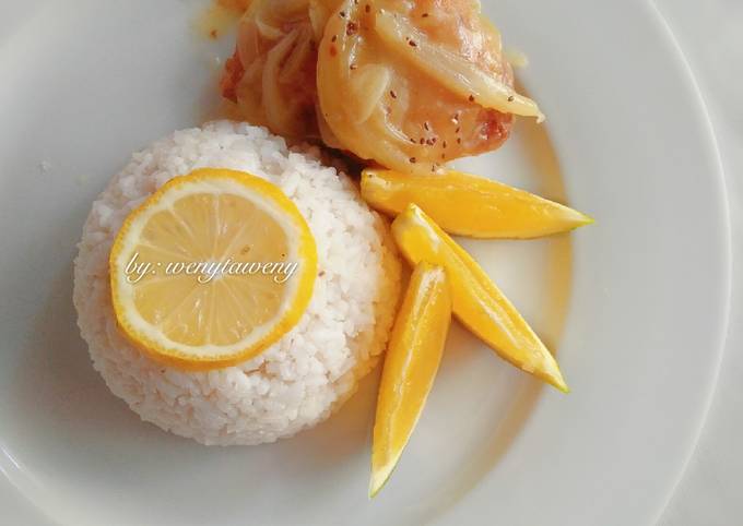 Ayam Lemon Saos Yoghurt (MPASI 17bulan)
