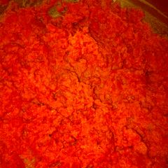 A picture of Mashed carrots.