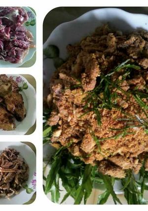 Hình của món Thịt vịt trộn thính tương!.