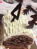 Tronco nevado "selva negra"