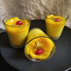 A picture of Baked yogurt.