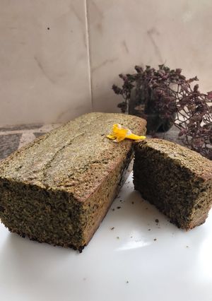 Una foto de Budín de yerba mate