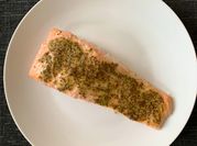 A picture of salmon fillet