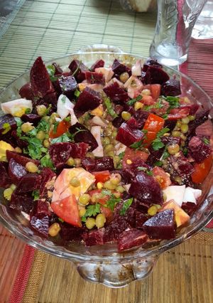 Una foto de Ensalada remolacha 🌰🍽