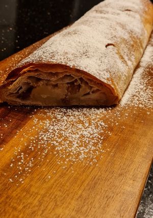 Osztrák almás rétes recept fotója