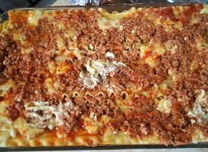 Una foto de Lasagna en casita🤤
