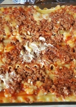 Una foto de Lasagna en casita🤤