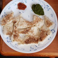 A picture of Khata dhokla.