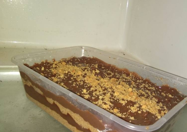 Dessert box sari gandum coklat