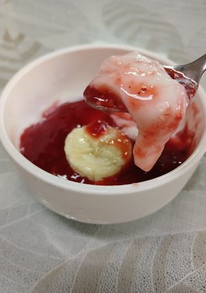 รูปของ พุดดิ้งหนึบๆ 😋 もっちりミルクプリン🍮