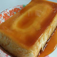A picture of Pudim de Leite Condensado (Brazilian Flan).