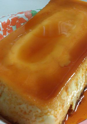 A picture of Pudim de Leite Condensado (Brazilian Flan).