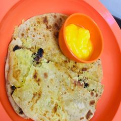 A picture of Puran Poli or Gari Rotli.