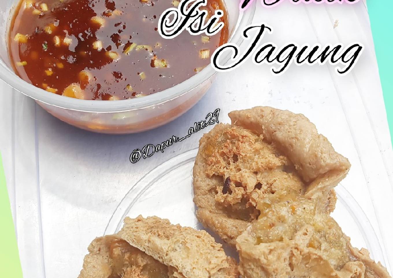 Tahu Walik Isi Jagung
