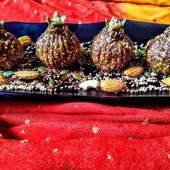 A picture of Dry fruits and seeds Modak.