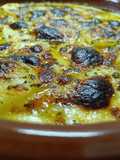 Patatas con queso (monte veronese) al horno