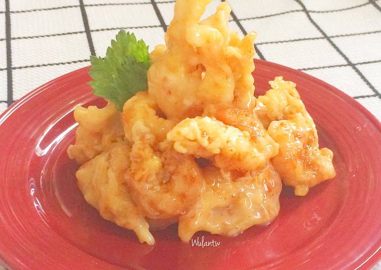 Resep Udang Goreng Saus Mayonnaise oleh Wulan tw Cookpad