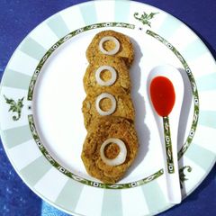 A picture of Chickpea Kababs.
