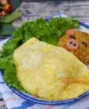 Sleeping Pig Omurice - Cơm Chiên Nhật Bản Heo Con Say Giấc