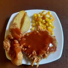 รูปของ 32. Chicken Steak Saus Barbeque