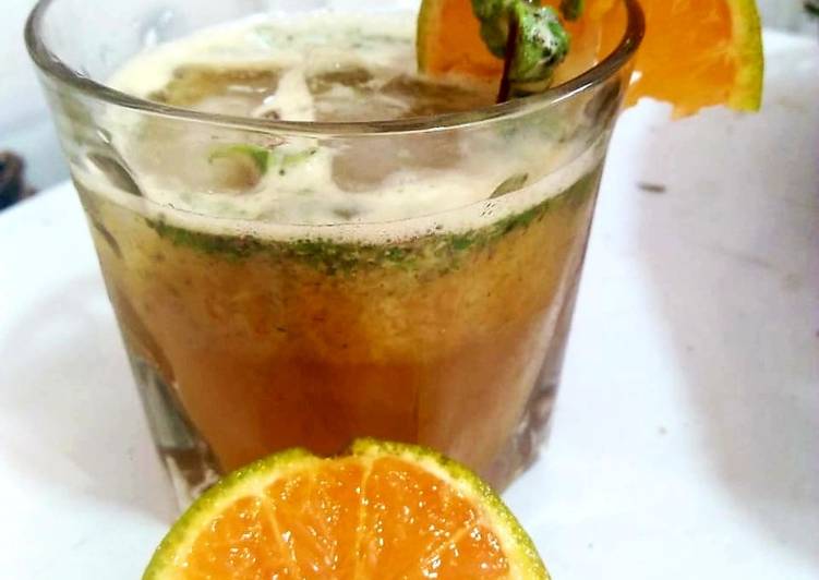 Recipe of Super Quick Homemade Orange mocktail
